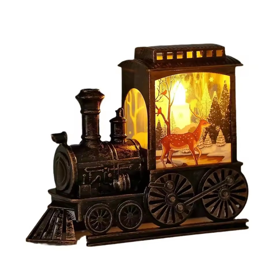 Vintage Things Collection - LED Night Lights Vintage Portable Train
