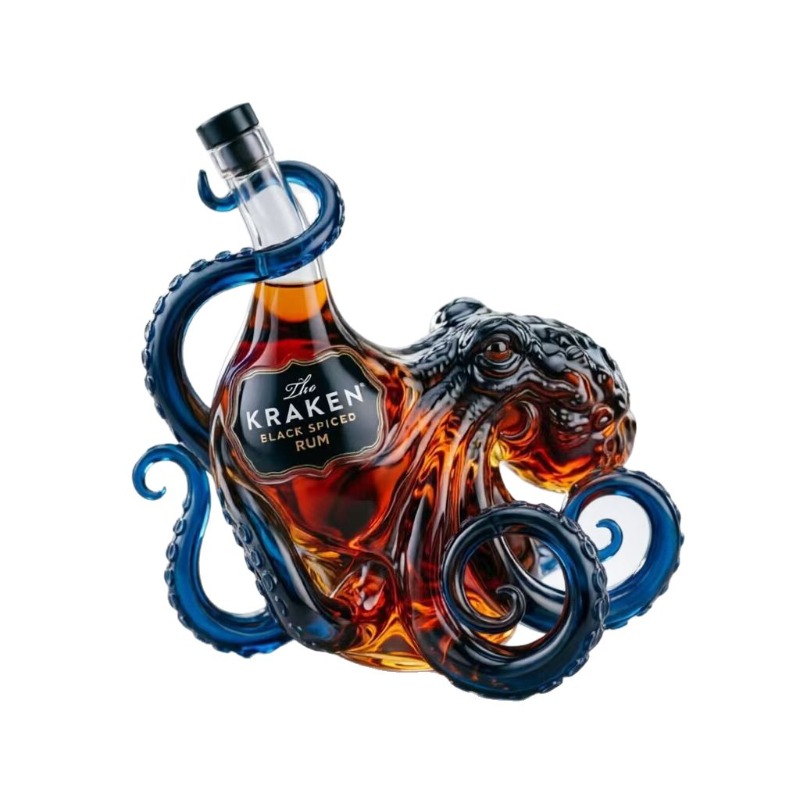 Whiskey Decanter, Sea Monster  - Vintage Collectible Glassware review and price