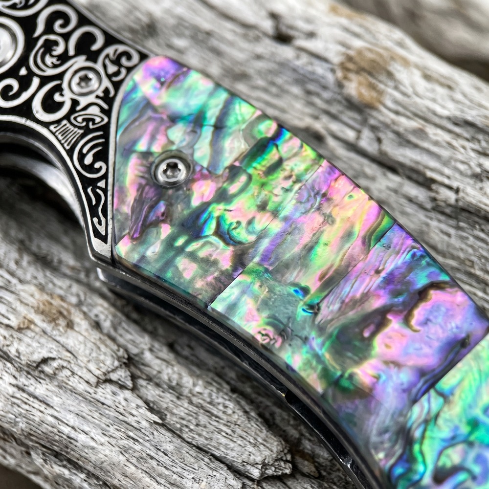 New Vintage Damascus Pattern B - Vintage Collectible Pocket Knives review and price