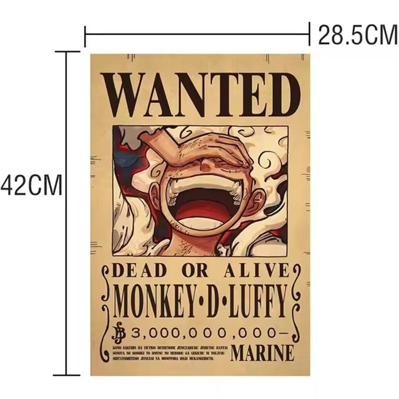 Anime One Piece Bounty Wanted  - Vintage Things Collection review and price