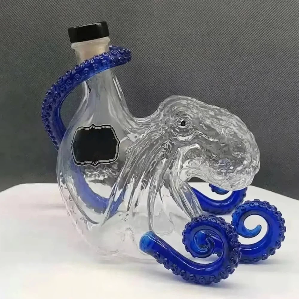 New Creative Octopus Shaped Wh - Vintage Collectible Glassware review and price