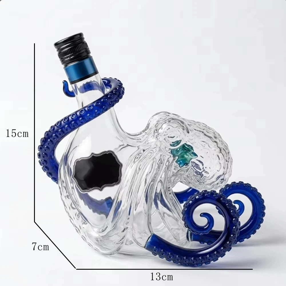 New Creative Octopus Shaped Wh - Vintage Collectible Glassware review and price