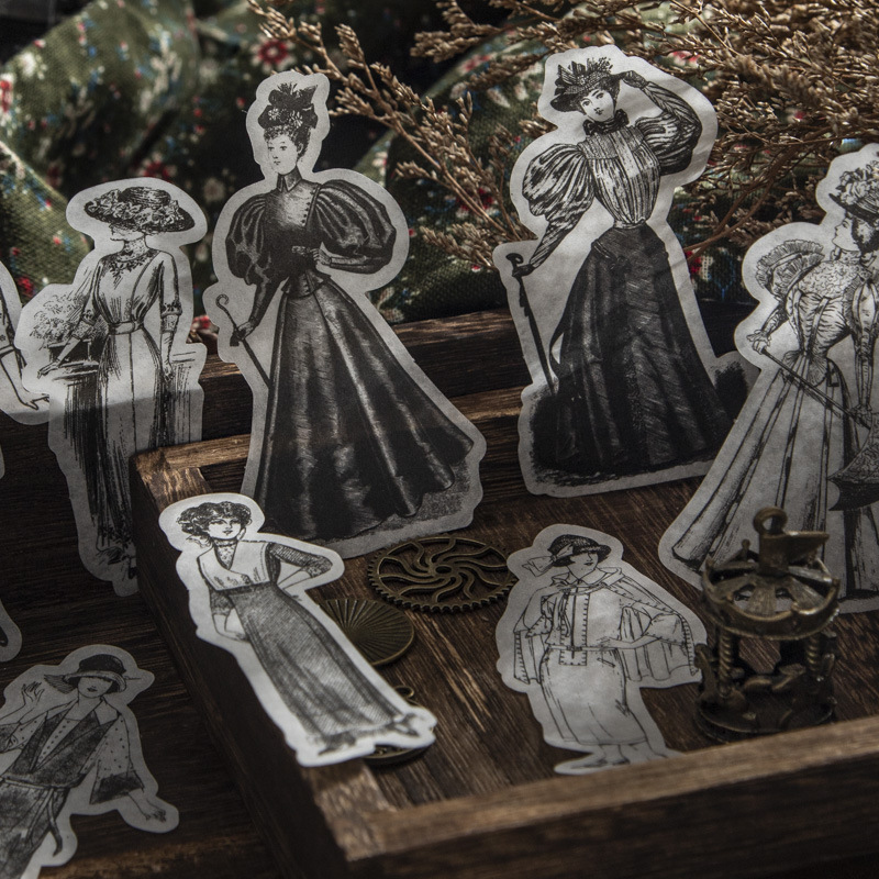 1pack/100pcs Vintage Black Whi - Vintage Things Collection review and price