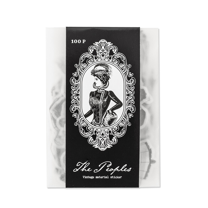 1pack/100pcs Vintage Black Whi - Vintage Things Collection review and price